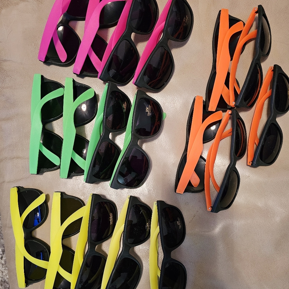 Neon Party Sunglasses (lot of 18)